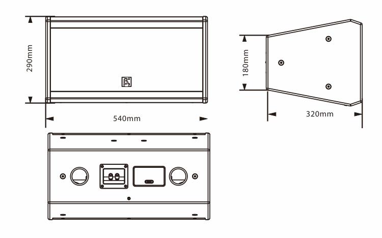 三分频全频扬声器尺寸图